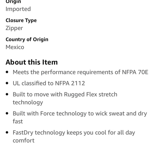 2 New Flame Resistant Carhartt Utility Jean - Picture 9 of 9